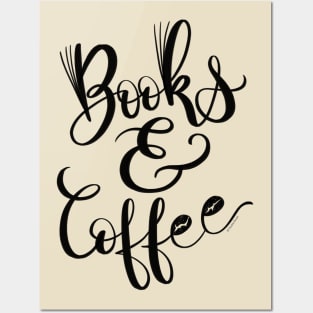Hand Lettering Design Books & Coffee Posters and Art